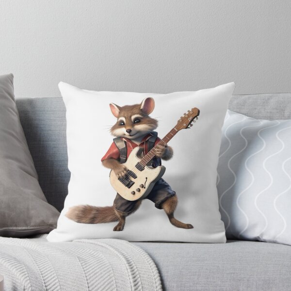 Aperçu de l'œuvre fantasy animal playing guitar - Different logo size, position? Email me - créée et vendue par Picture-Art.