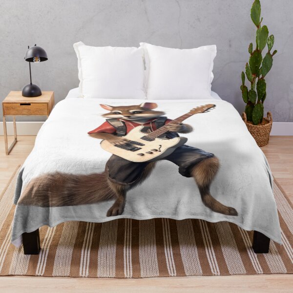 Item preview, fantasy animal playing guitar - Different logo size, position? Email me - designed and sold by Picture-Art.