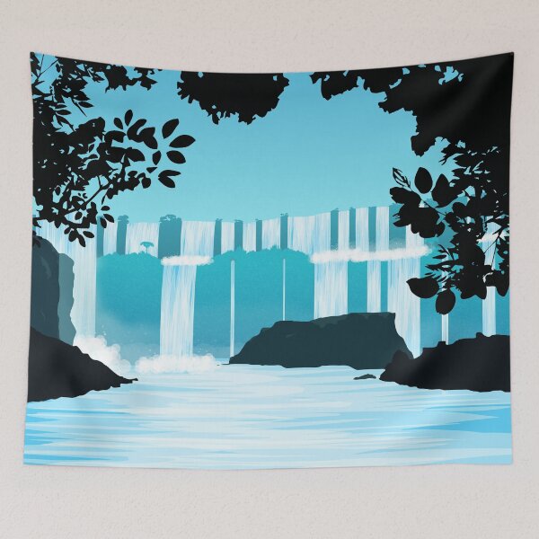 Item preview, Majestad Azul: Cataratas del Iguazú designed and sold by fimdesigns.