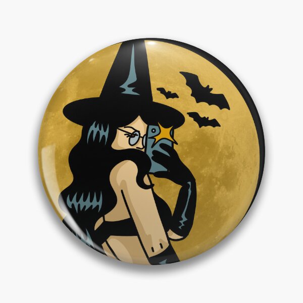Item preview, Happy Halloween witch designed and sold by tintacarmesim.