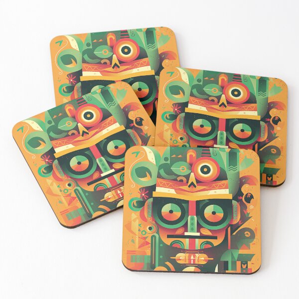 Item preview, Tribal Fusion: Vector Mask Designs for Home Decor designed and sold by Rick Navarro.