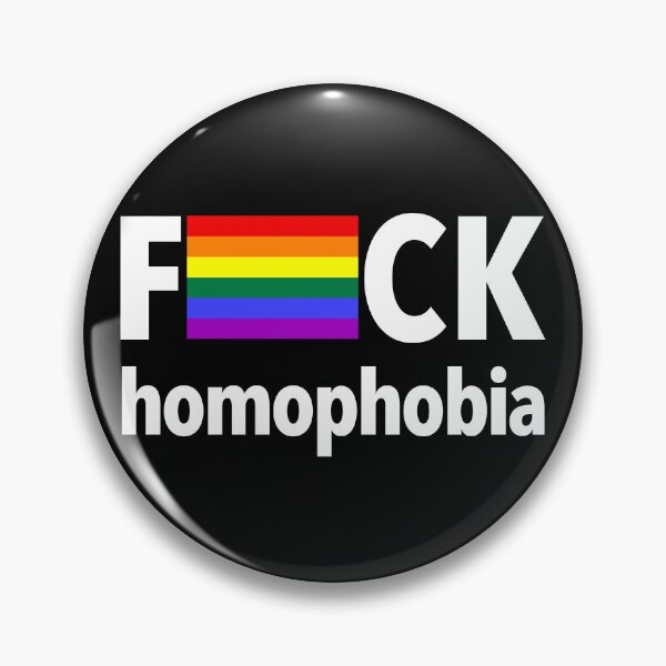 Item preview, FCK homophobia (lowercase) rainbow flag designed and sold by Thelittlelord.