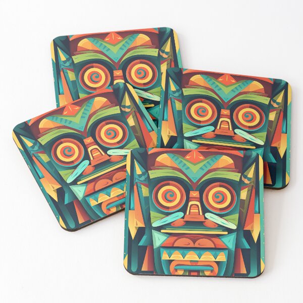 Item preview, Tribal Fusion: Vector Mask Designs for Home Decor designed and sold by Rick Navarro.