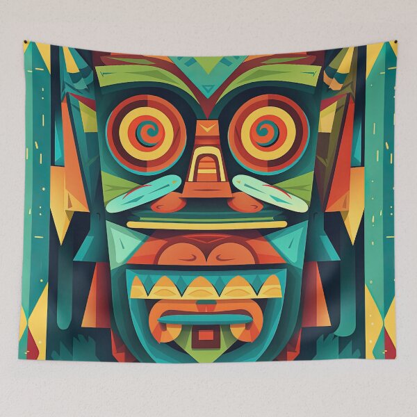 Item preview, Tribal Fusion: Vector Mask Designs for Home Decor designed and sold by Rick Navarro.