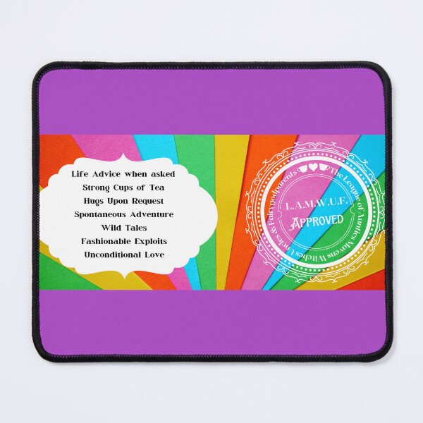 Item preview, L.A.M.W.U.F. Seal of Approval (Light Font) designed and sold by jocelynnesimone.