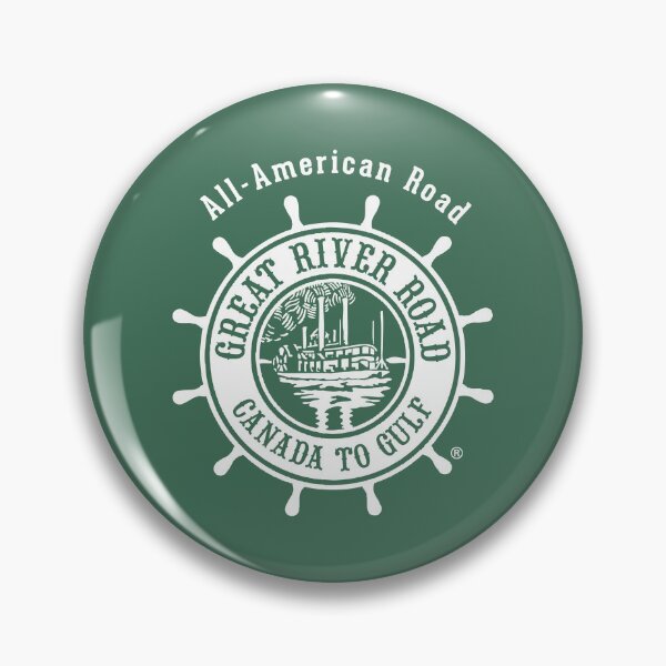 Item preview, Great River Road - Paddle Wheel Logo - White designed and sold by Great River Road Store.
