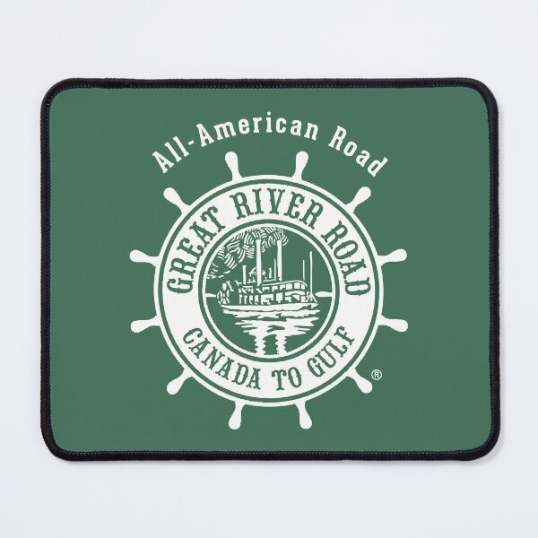 Item preview, Great River Road - Paddle Wheel Logo - White designed and sold by Great River Road Store.