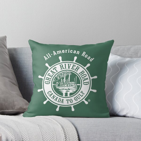 Item preview, Great River Road - Paddle Wheel Logo - White designed and sold by Great River Road Store.