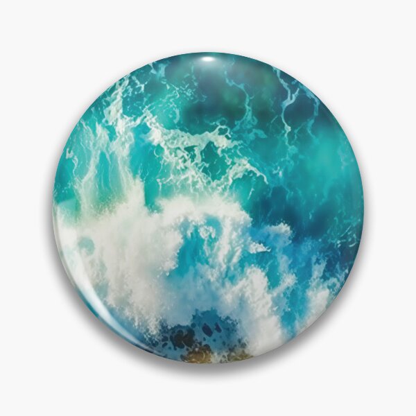 Item preview, Ocean Waves Crashing On The Shore designed and sold by AdrianGrosu.