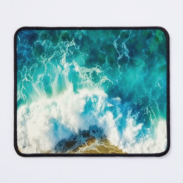 Artikelvorschau, Ocean Waves Crashing On The Shore entworfen und verkauft von AdrianGrosu.