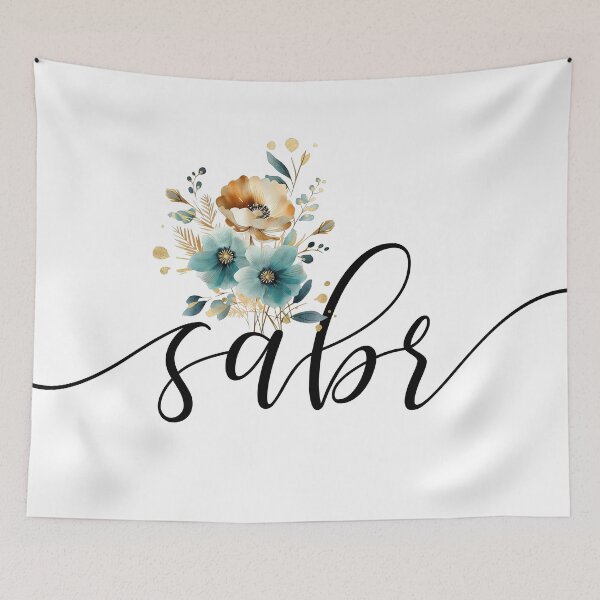 Item preview, Sabr صبر Arabic Islamic Affirmation designed and sold by ZamZamDesign.