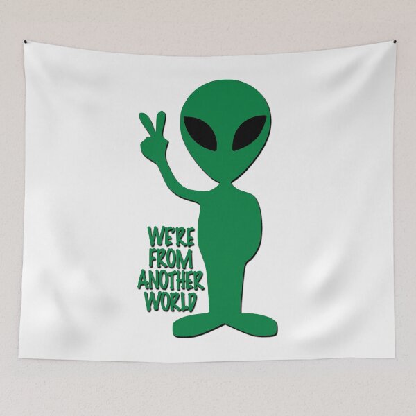 Item preview, We’re from another world - alien designed and sold by likbatonboot.