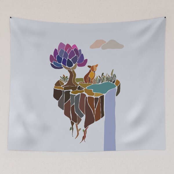 Item preview, Oasis Fox Mosaic Simplex designed and sold by vindorious.