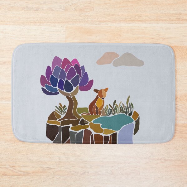 Item preview, Oasis Fox Mosaic Simplex designed and sold by vindorious.