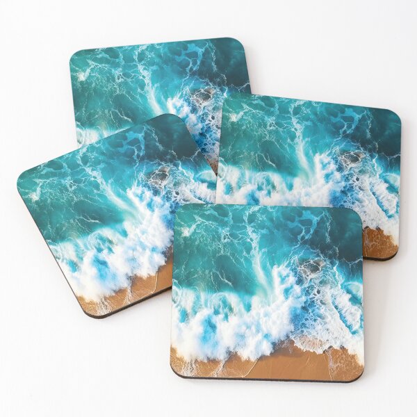 Artikelvorschau, Ocean Waves Crashing On The Shore entworfen und verkauft von AdrianGrosu.