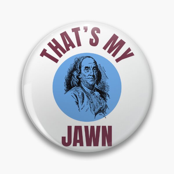 Item preview, Thats My Jawn Ben Franklin Powder Blue Maroon designed and sold by AlpacaSmokes.