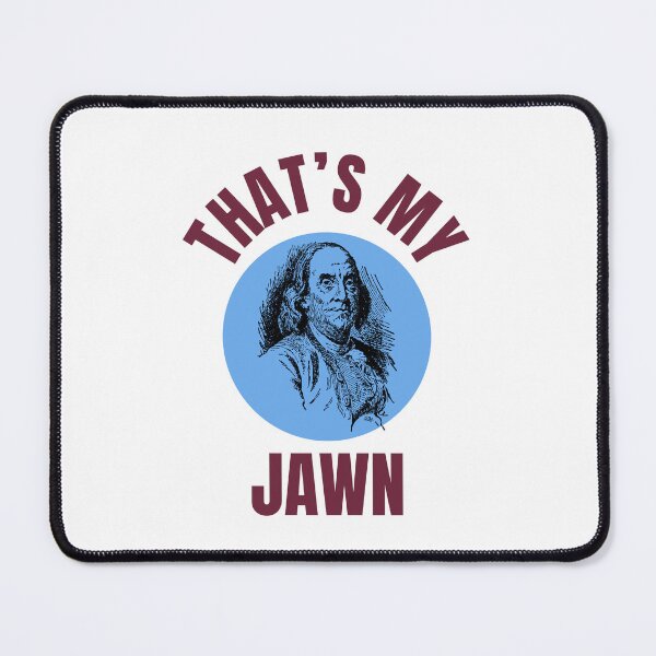 Item preview, Thats My Jawn Ben Franklin Powder Blue Maroon designed and sold by AlpacaSmokes.