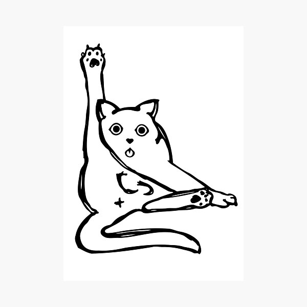 Item preview, Copy of Funny Snooping cat meme designed and sold by StudioRenate.