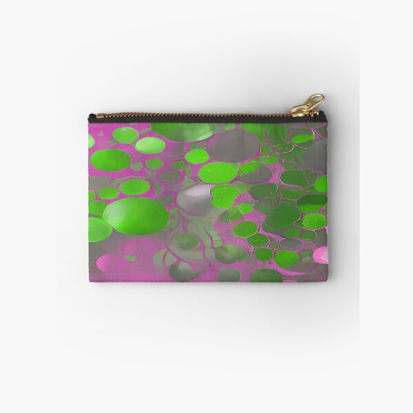 Item preview, Pink and Green Circular Bubbles Floating designed and sold by deniselynnimage.