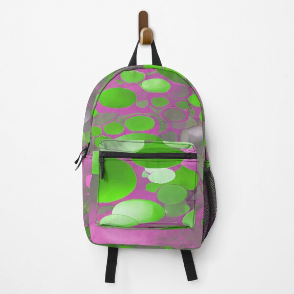 Item preview, Pink and Green Circular Bubbles Floating designed and sold by deniselynnimage.