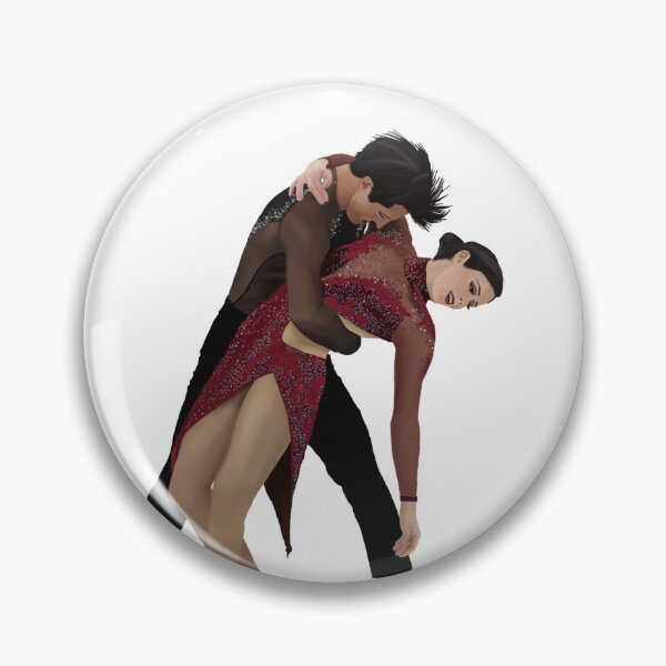 Item preview, Tessa Virtue & Scott Moir Sticker | Figure Skating Sticker designed and sold by fskatingprints.