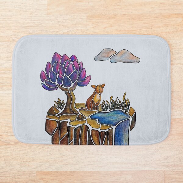 Item preview, Mosaico del zorro del oasis designed and sold by vindorious.