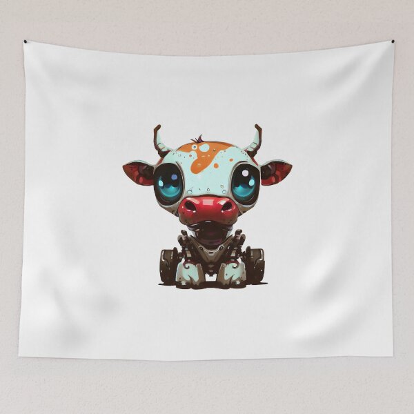 Item preview, Robo-Cow! designed and sold by kukamatsu.