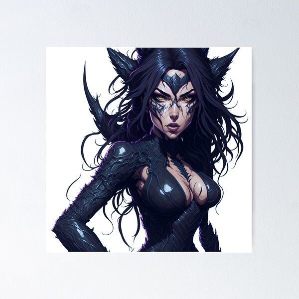 Item preview, Locura mujer de negro. designed and sold by Amorndetch.