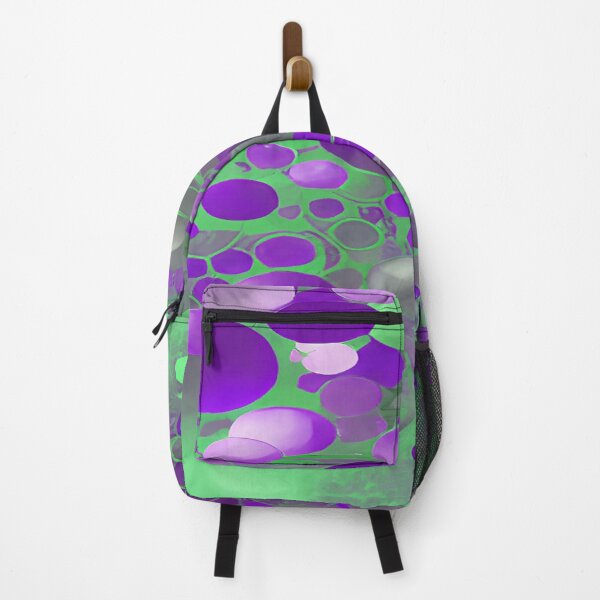 Item preview, Purple and Green Circular Bubbles Floating designed and sold by deniselynnimage.
