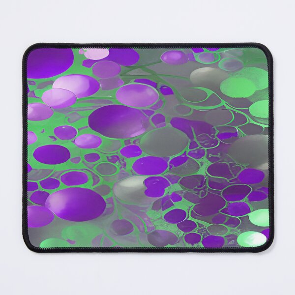 Item preview, Purple and Green Circular Bubbles Floating designed and sold by deniselynnimage.