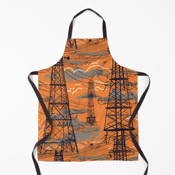 Item preview, Orange Sky Pylons designed and sold by pinkal.