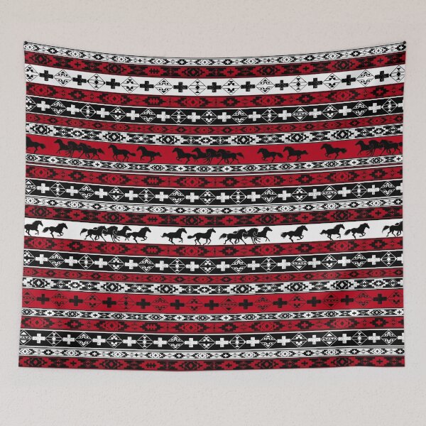 Item preview, Western American Indian Horse Blanket designed and sold by SSSowers.