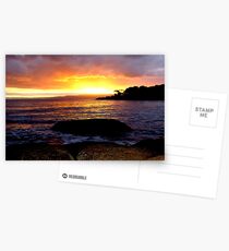 photoj Tas, East Coast, Sunset Postcards