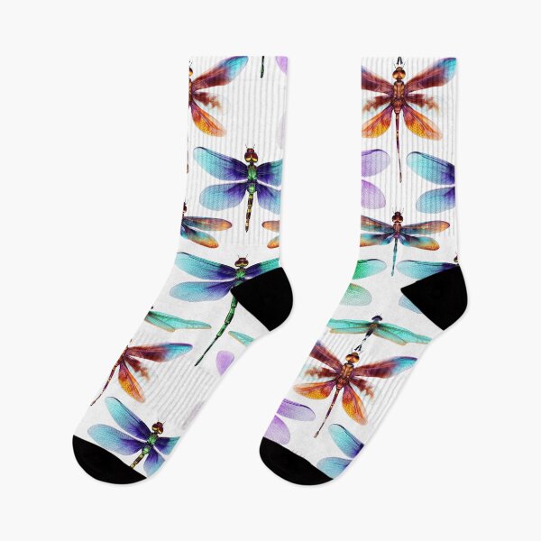 Item preview, Colorful Dragonfly Insect Summer Nature Background Pattern designed and sold by KL14.