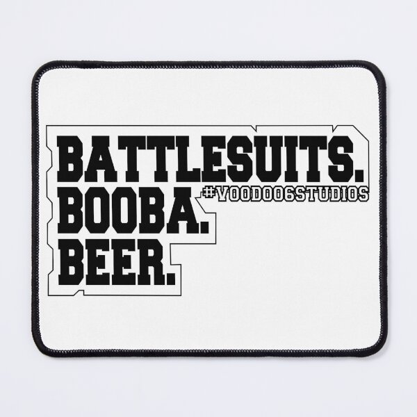 Artikelvorschau, Kampfanzüge. Booba. Bier. entworfen und verkauft von Voodoo6Studios.