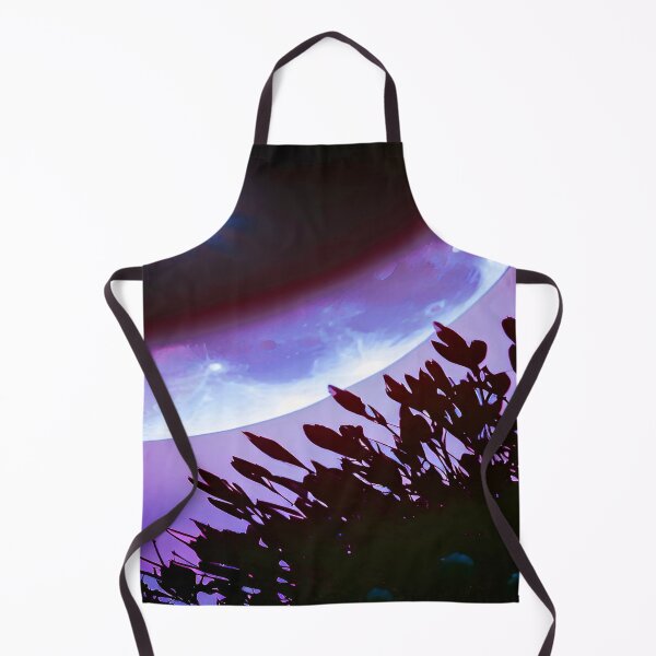 Item preview, Moon Earth and Growing Plants in Red and Purple  designed and sold by deniselynnimage.