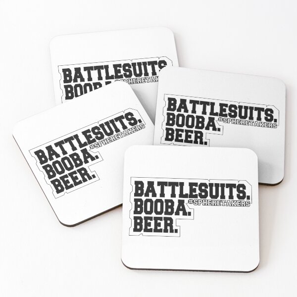 Item preview, Battlesuits. Booba. Beer. Spheretakers edition! designed and sold by Voodoo6Studios.
