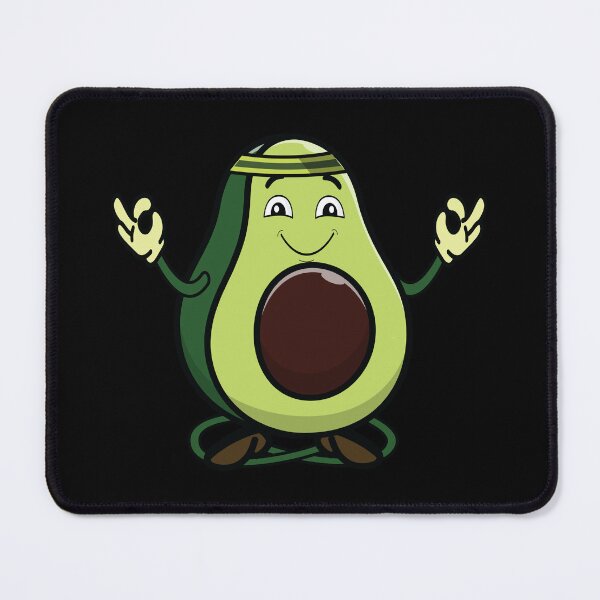 Item preview, Avocado yoga fitness exercise designed and sold by Donutlovers.