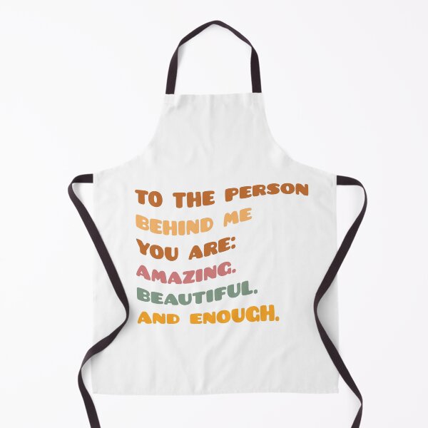 Item preview, To The Person Behind Me: You Are Amazin,Beautiful And Enough lovely gift  pretty and trand summer colors designed and sold by HLStickyArtCo.