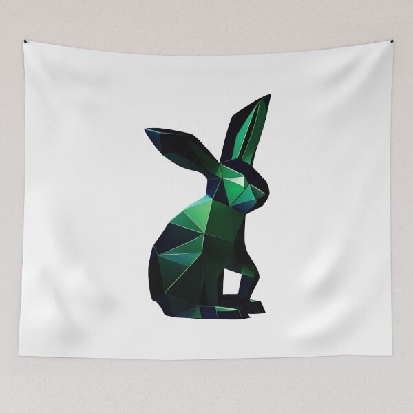 Item preview, Emerald Bunny designed and sold by PolygonXYZ.