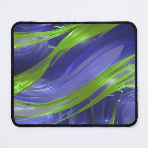Item preview, Swirls of Blue and Green Abstract designed and sold by deniselynnimage.