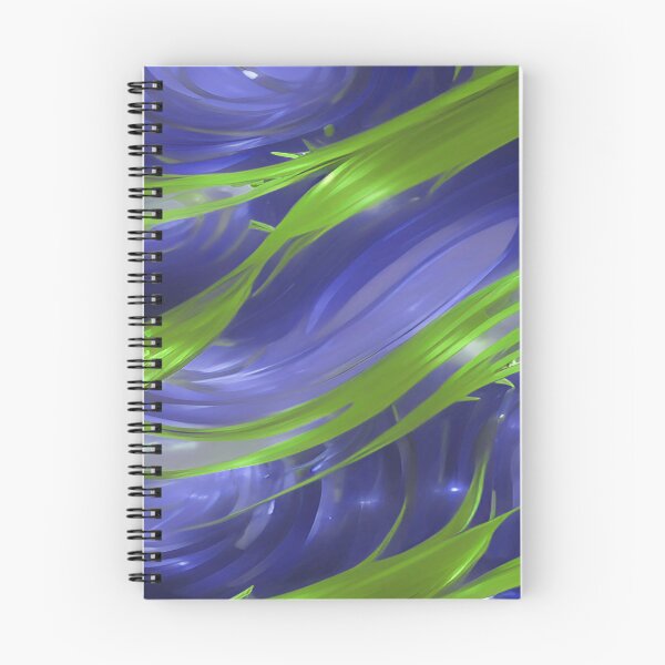 Item preview, Swirls of Blue and Green Abstract designed and sold by deniselynnimage.