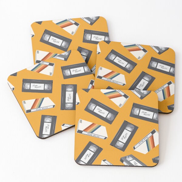 Item preview, retro vhs tapes - gold designed and sold by littlearrow.