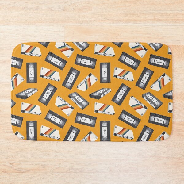 Item preview, retro vhs tapes - gold designed and sold by littlearrow.