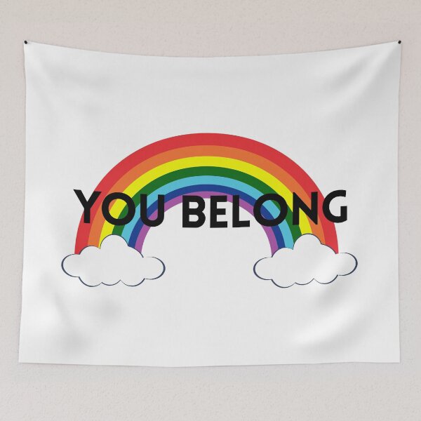 Item preview, LGBTQ - You Belong designed and sold by wokesouth.
