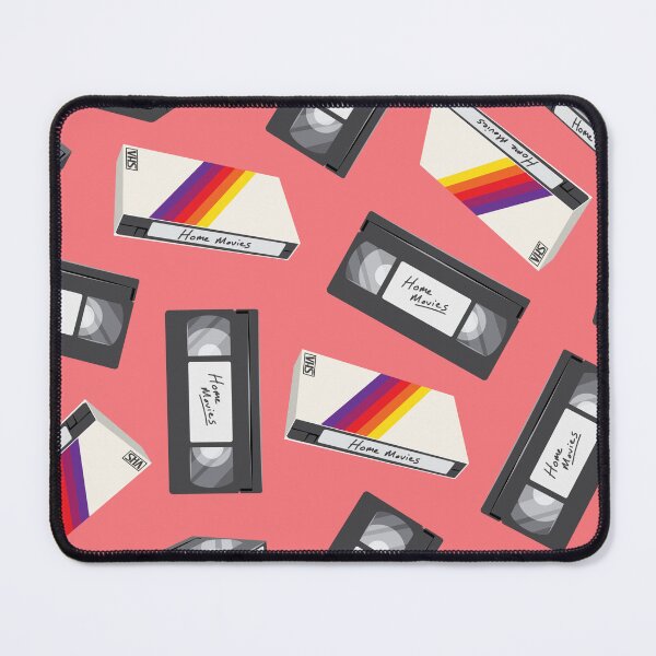 Item preview, retro vhs tapes - dark pink designed and sold by littlearrow.
