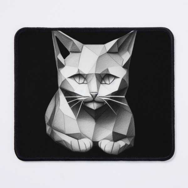 Item preview, cat sketch designed and sold by EuropeanPrints.