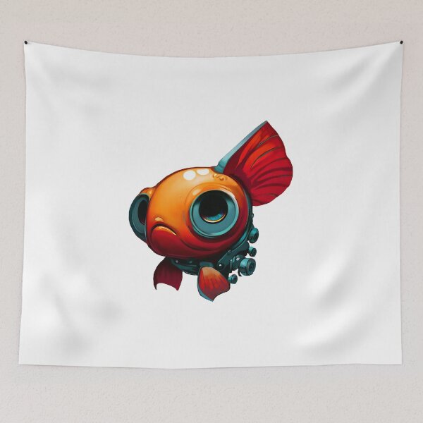 Item preview, Robo-Goldfish! designed and sold by kukamatsu.