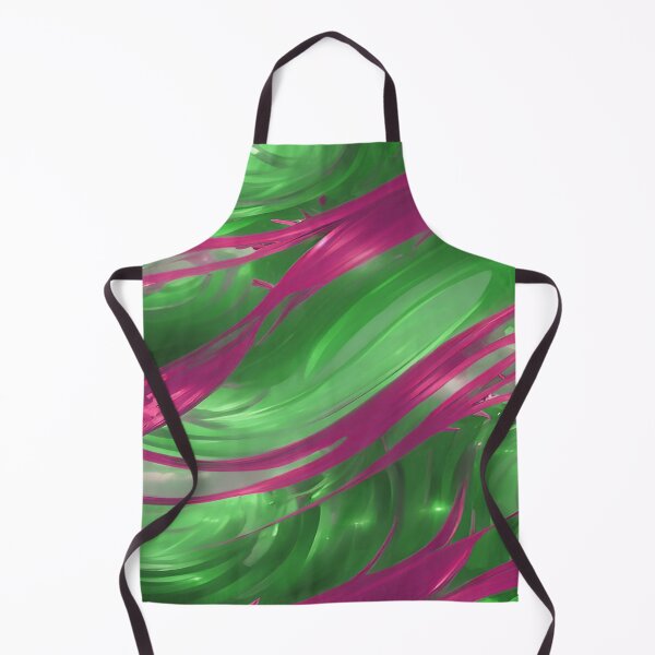 Item preview, Swirls of Pink and Green Abstract Christmas Green designed and sold by deniselynnimage.