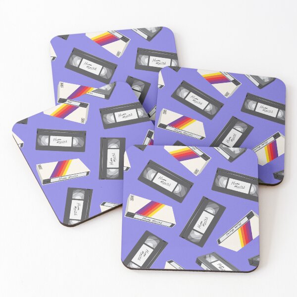 Item preview, retro vhs tapes - purple designed and sold by littlearrow.